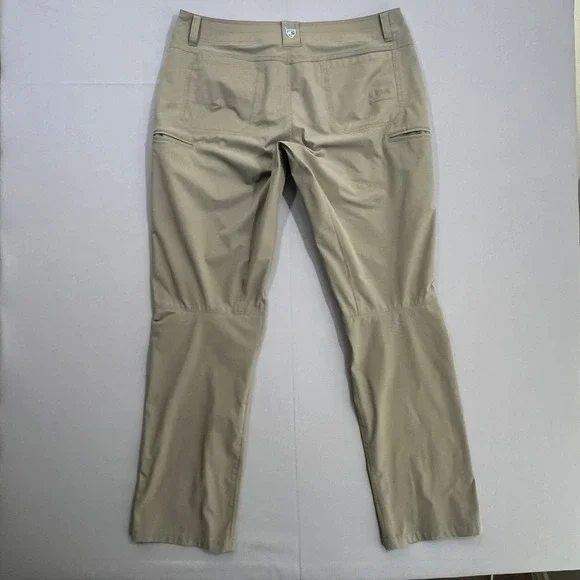 KUHL Silencr Pants Ripstop 4-Way Stretch Outdoor Stretch Taupe Brown Men's 36x34 - Picture 3 of 14